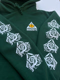 MINDSEYE x JULIAN BAST BORNEO DARK GREEN HEAVYWEIGHT HOODIE